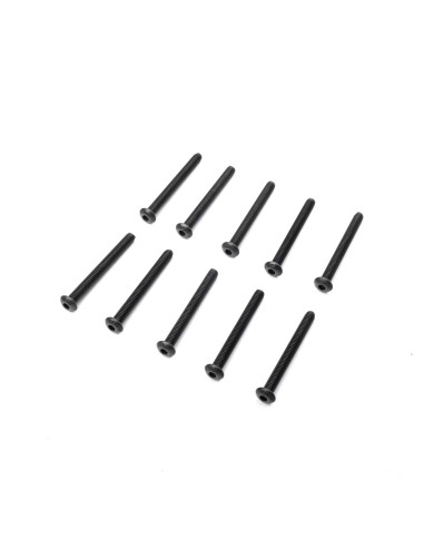 Button Head Screws  M4 x 40mm STL (10)