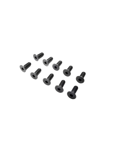 Flat Head Screws  M6 x 16mm STL (10)