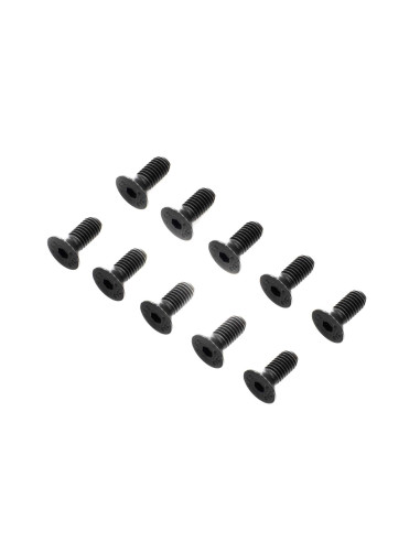 Flat Head Screws  M5 x 12mm STL (10)