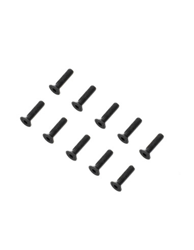 Flat Head Screws  M4 x 16mm STL (10)