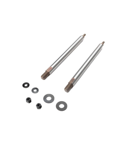 Nutted Shock Shaft  Rear (2): 5IVE-T 3.0