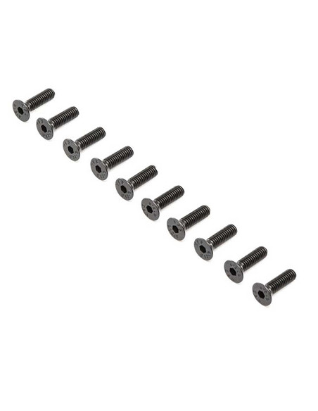 Flat Head Screws  M4 x 12mm STL (10)