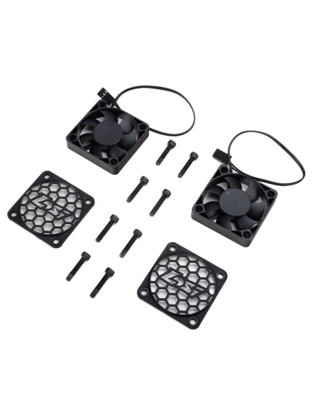 Replacement Cooling Fan  50mm with Losi Fan Cover (2): 5IVE-TE