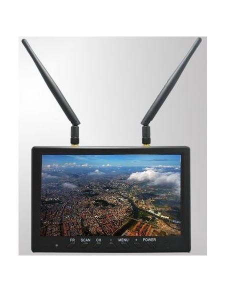 Monitor LCD 7" Diversity 5,8Ghz.