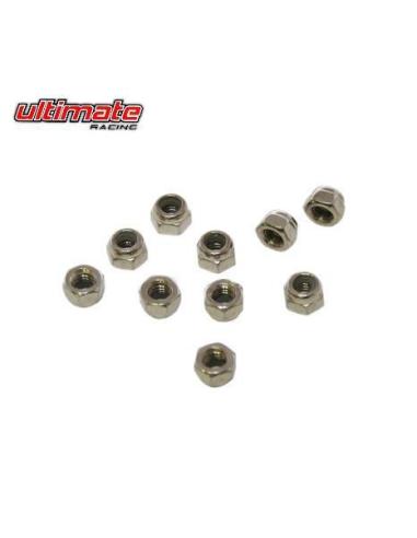 UR165250 Tuerca Autoblocantes inox. M2,5 (10u.)