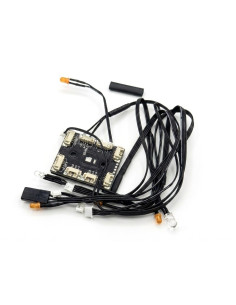 LED light unit with LEDs...