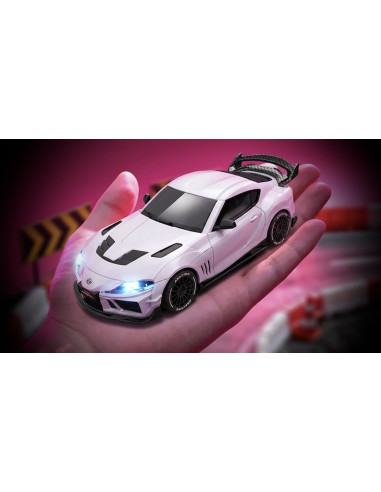 1:43 4WD Drift-Race Car SUPRA RTR - white