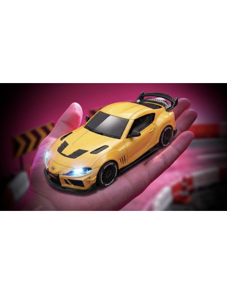 1:43 4WD Drift-Race Car SUPRA RTR - yellow