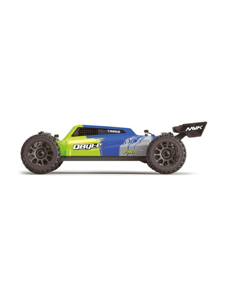 Maverick RC QByte XB Pro 1-12th Buggy - Fluoro Green