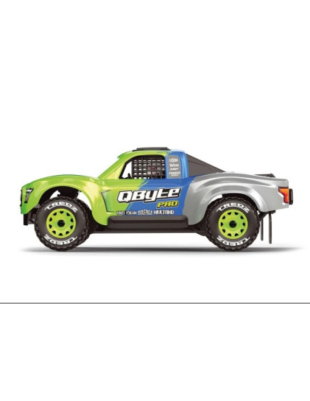 Maverick RC QByte SC Pro 1-12th SC Truck - Fluoro Green