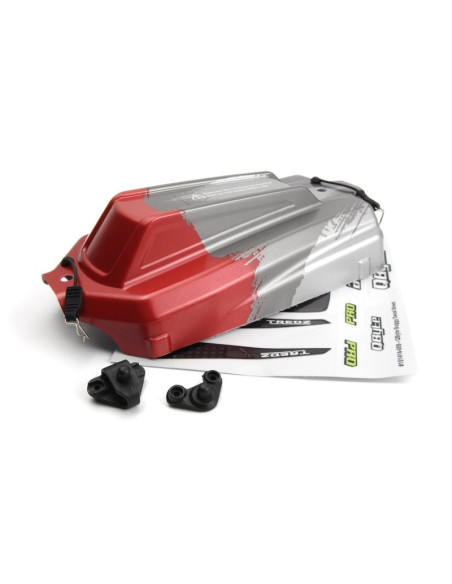 QByte XB 1-12th Buggy Printed Body  Red