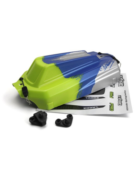QByte XB 1-12th Buggy Printed Body  Fluoro Green