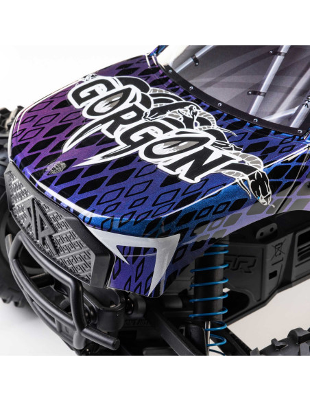 1-10 GORGON 223S 2WD RTR Brushless Monster Truck  Blue-Black