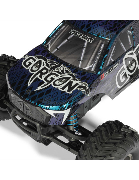 1-10 GORGON 223S 2WD RTR Brushless Monster Truck  Blue-Black