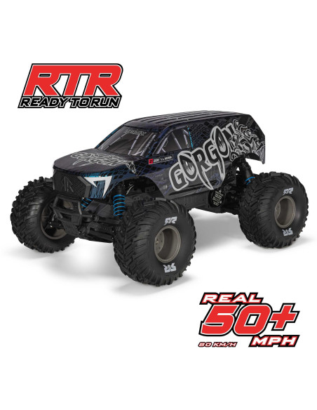 1-10 GORGON 223S 2WD RTR Brushless Monster Truck  Blue-Black