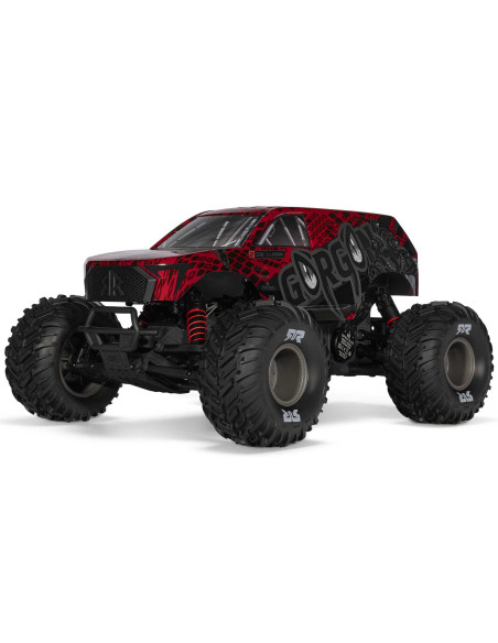 1-10 GORGON 223S 2WD RTR Brushless Monster Truck  Red-Black