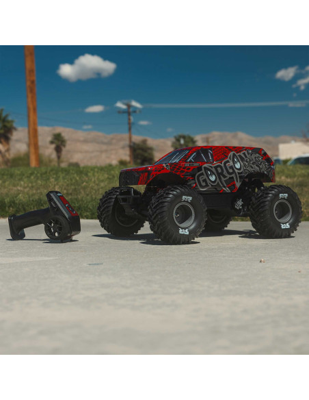 1-10 GORGON 223S 2WD RTR Brushless Monster Truck  Red-Black