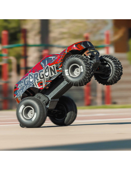 1-10 GORGON 223S 2WD RTR Brushless Monster Truck  Red-Black