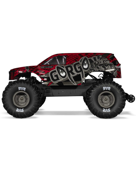 1-10 GORGON 223S 2WD RTR Brushless Monster Truck  Red-Black