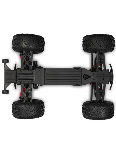 1-10 GORGON 223S 2WD RTR Brushless Monster Truck  Red-Black