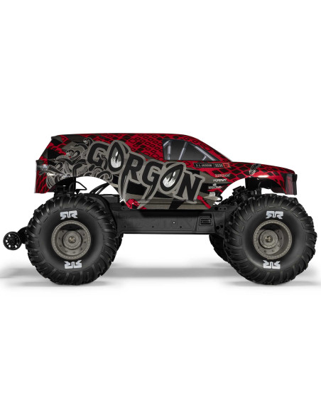 1-10 GORGON 223S 2WD RTR Brushless Monster Truck  Red-Black