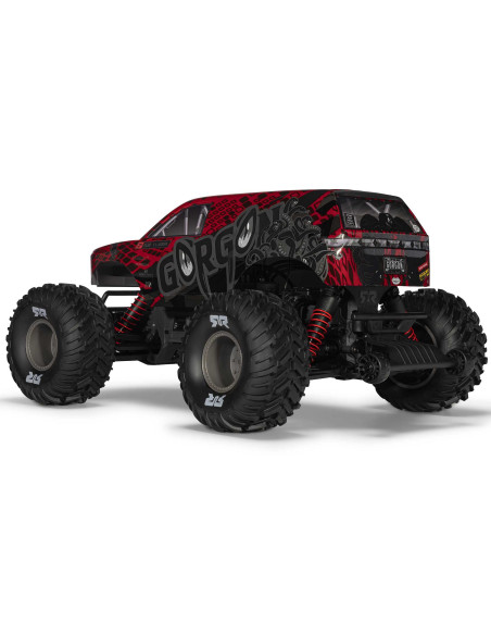 1-10 GORGON 223S 2WD RTR Brushless Monster Truck  Red-Black