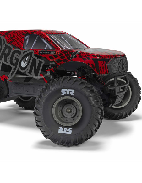 1-10 GORGON 223S 2WD RTR Brushless Monster Truck  Red-Black
