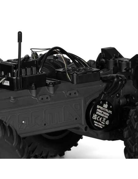 1-10 GORGON 223S 2WD RTR Brushless Monster Truck  Red-Black