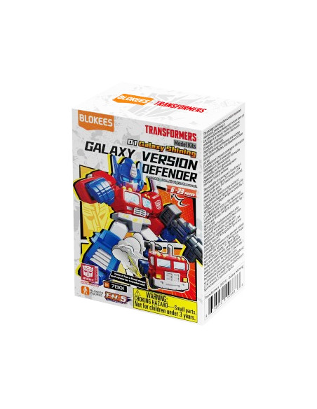Caja Sorpresa mini bloques Defender Version Transformers 1: Shattered Alliance