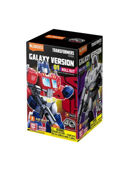 Caja Sorpresa mini bloques Defender Version 01 - Transformers: Roll Out