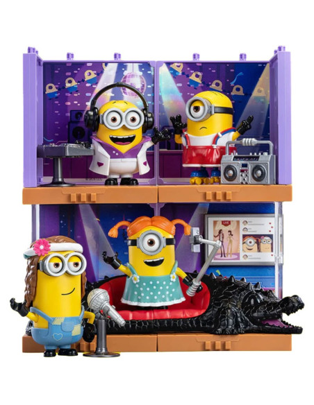 Caja Sorpresa mini bloques PreCOOL Minions Serie 02