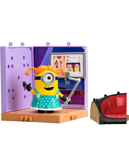 Caja Sorpresa mini bloques PreCOOL Minions Serie 02
