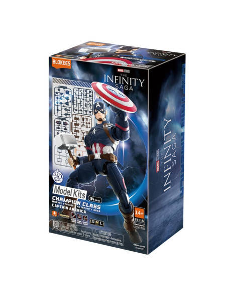 Figura Champion Class Marvel Infinity Saga: Capitán América