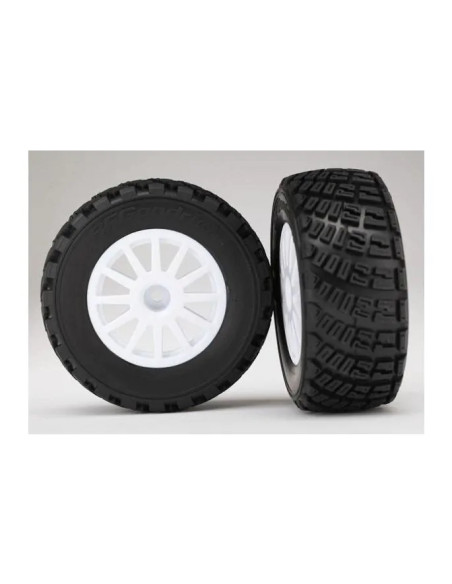 Rueda con llanta Blanca BFGoodrich Rally Traxxas 7473