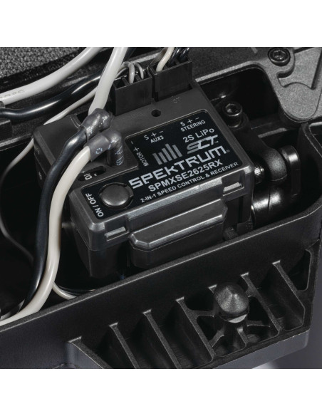1-16 MOJAVE GROM 4X4 RTA KIT Brushed Desert Truck (Battery & Charger Included)  Clear-Black