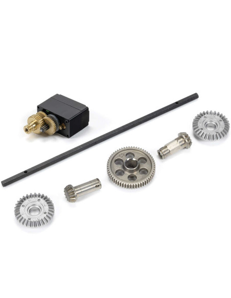 1-16 MOJAVE GROM 4X4 RTA KIT Brushed Desert Truck (Battery & Charger Included)  Clear-Black