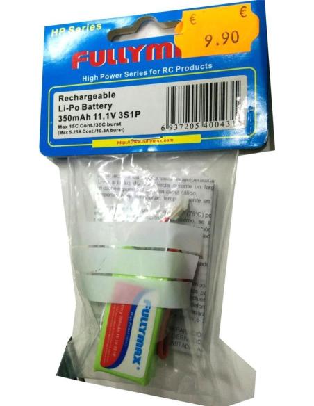 Batería 350mah 11.1v 3s Fullymax 15c