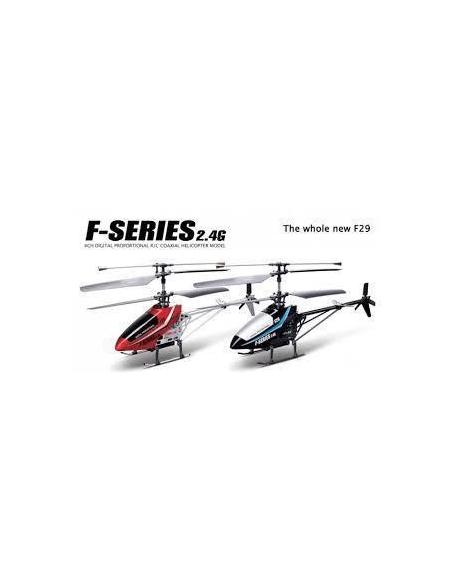 Helicóptero 4 canales i-HELI F29 (Rojo)