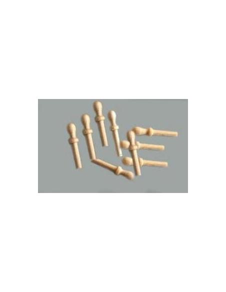 8552 Cabilla de madera 14mm (18u.)