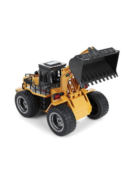 Bulldozer Retroexcavadora 1583 1/14 Metálica Huina