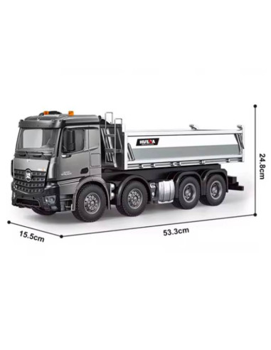 Volquete 1536 PRO 1/14 SEMI METALICO 2.4G 13CH...