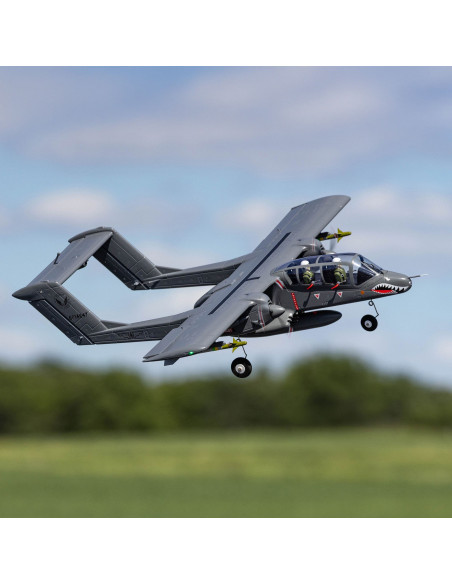 E-flite Micro OV-10 Bronco 645mm BNF Basic with AS3X and SAFE Select