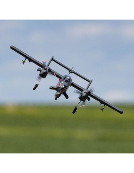 E-flite Micro OV-10 Bronco 645mm BNF Basic with AS3X and SAFE Select
