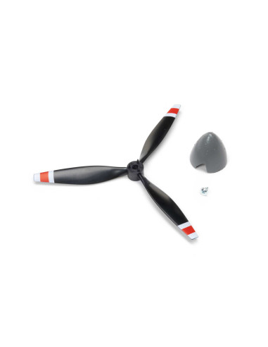 E-flite Prop CCW with Spinner: Micro OV-10 Bronco