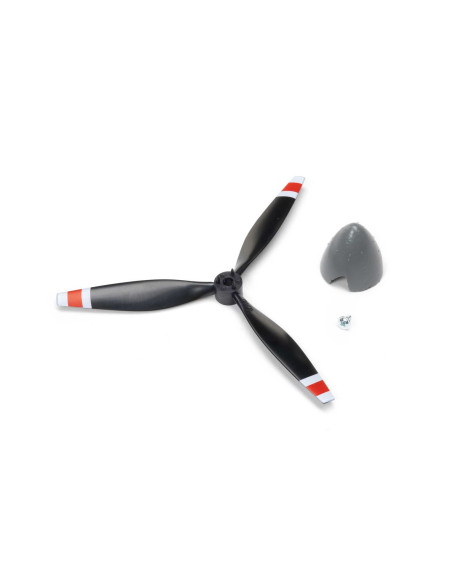 E-flite Prop CCW with Spinner: Micro OV-10 Bronco