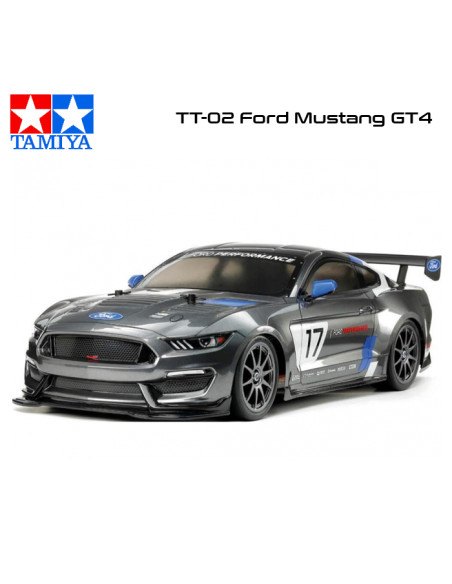 Ford Mustang GT4 TT-02 1/10 Kit Tamiya