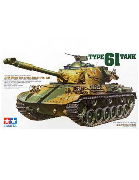 Type 61 Tank JGSDF Tamiya 1/35
