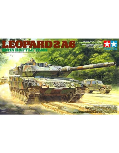 Leopard 2A6 Main Battle Tank 1/35 Tamiya