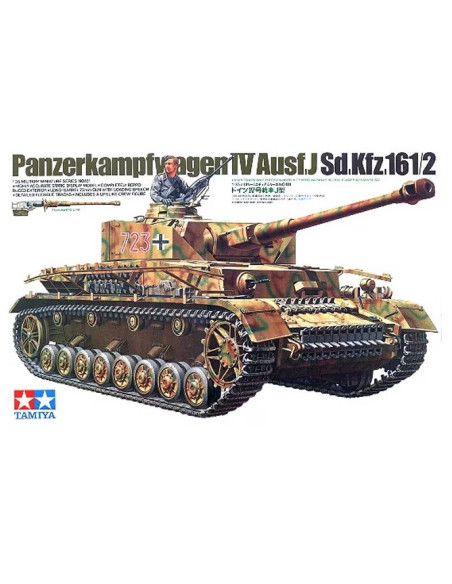Early Panzerkampfwagen IV Ausf. J / Sd.Kfz. 161/2 1/35 Tamiya