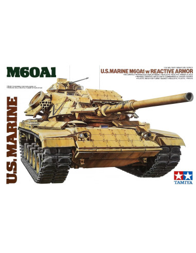 U.S. Marine M60A1 w/ Reactive Armor 1/35 Tamiya